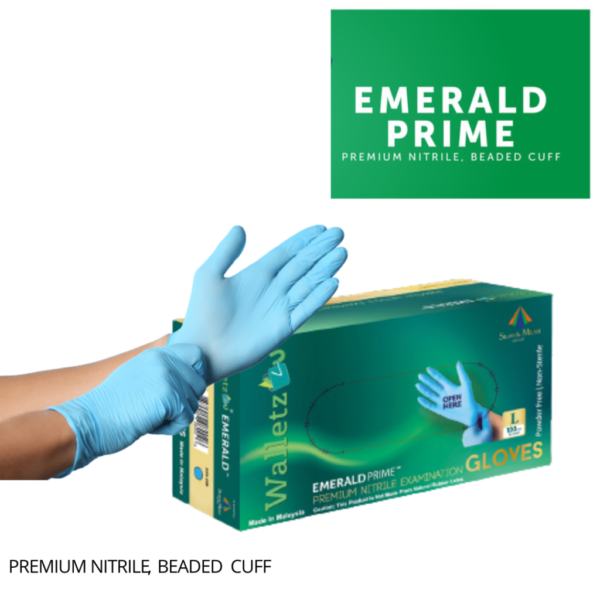 Item #: EMERALD NITRILE